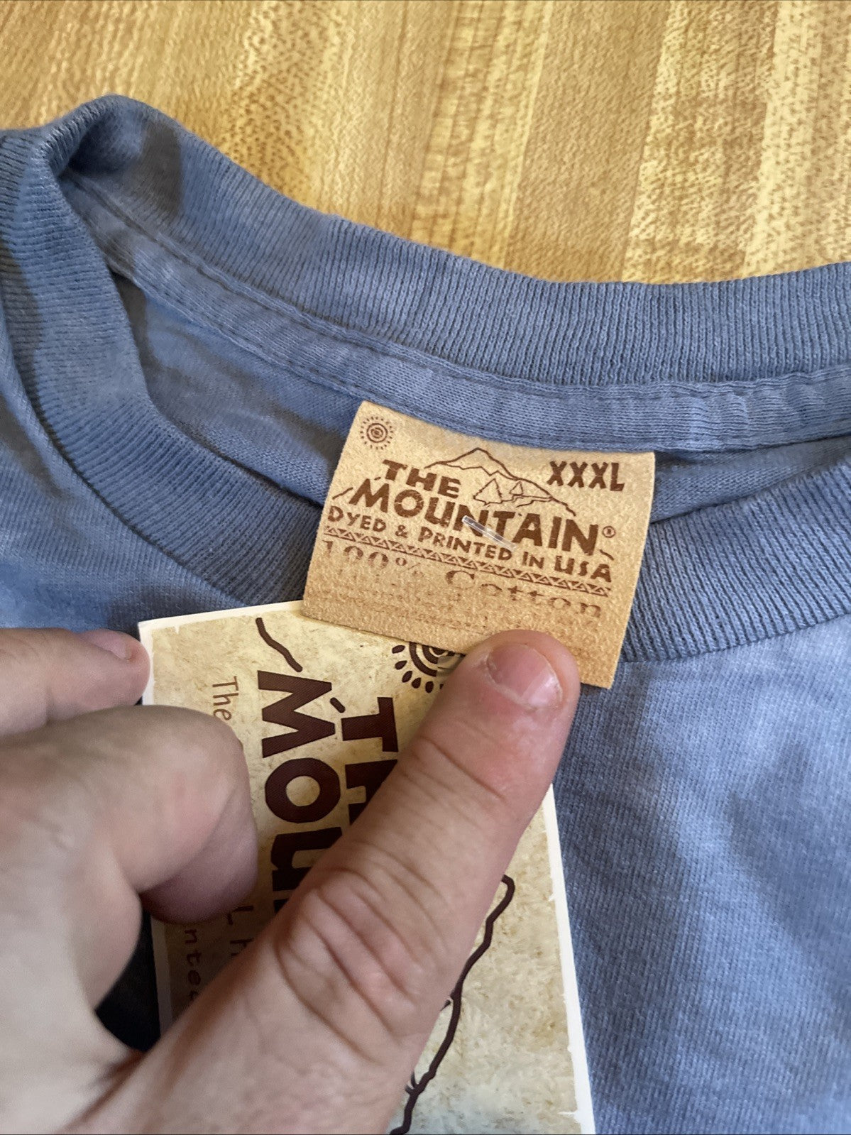 Deadstock Vintage The Mountain Long Sleeve T Shirt 3XL 