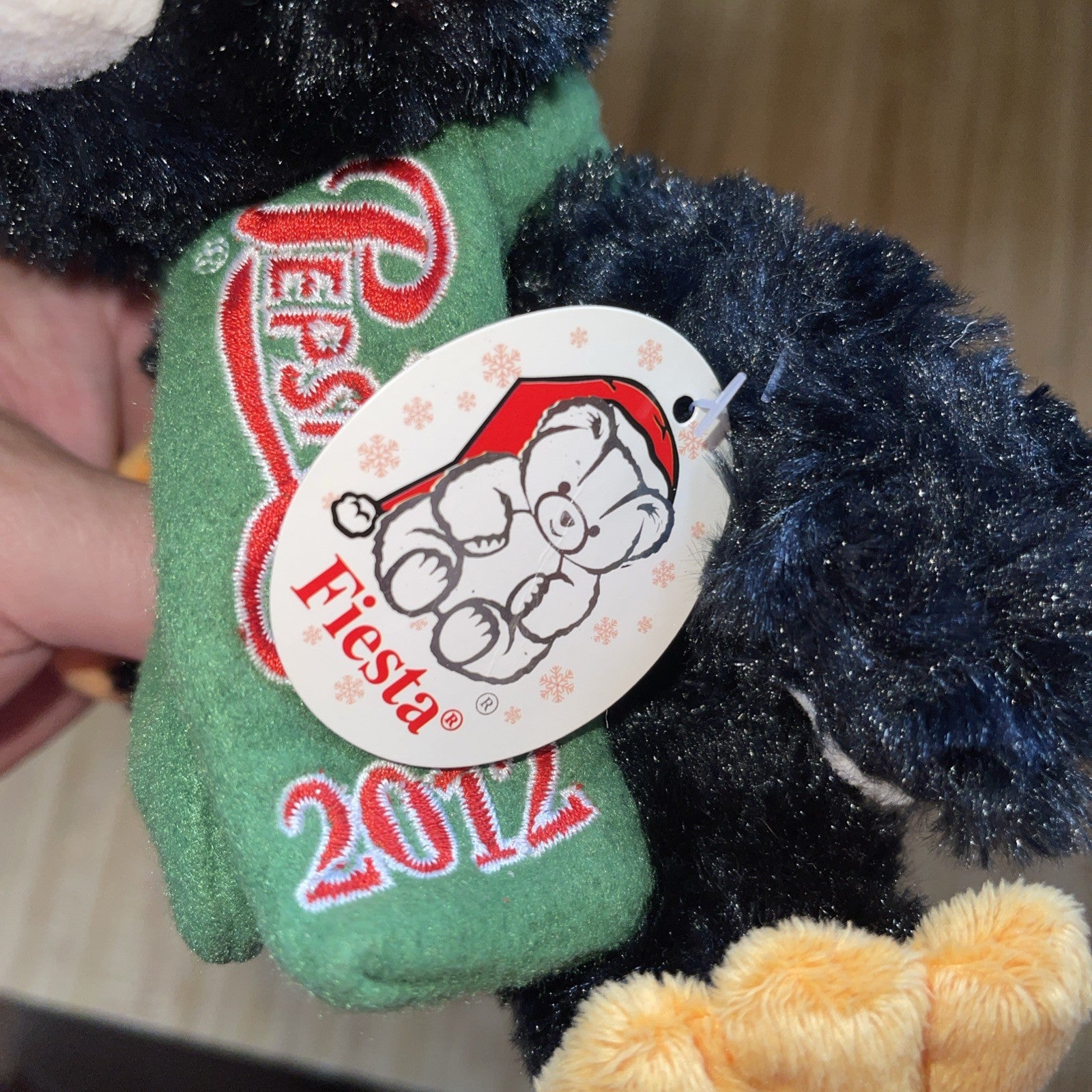 Pepsi Cola Holiday Penguin Plush 2012 NEW