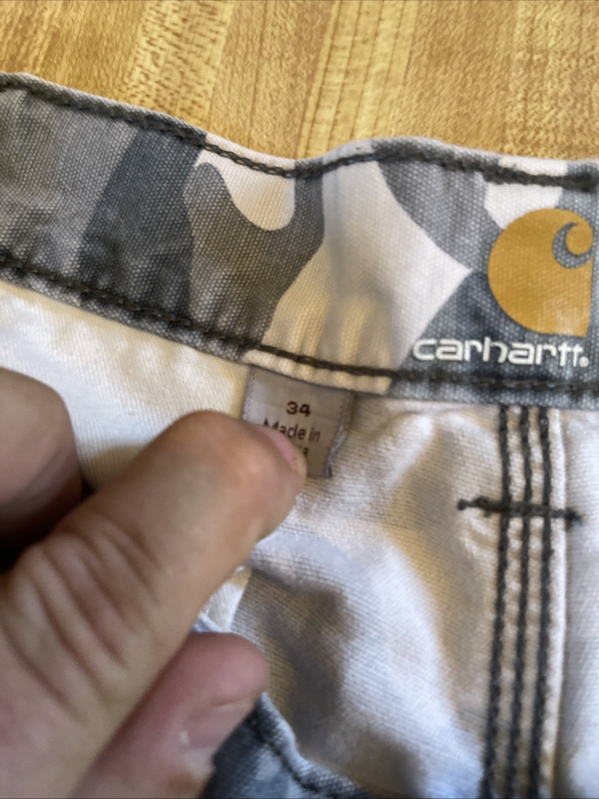 Carhartt Camo Cargo Shorts 34