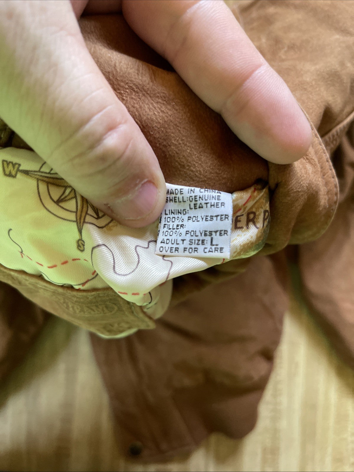 Vintage Marlboro Suede Bomber Jacket Large 