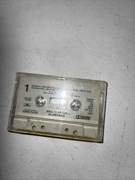 eric clapton slowhand cassette