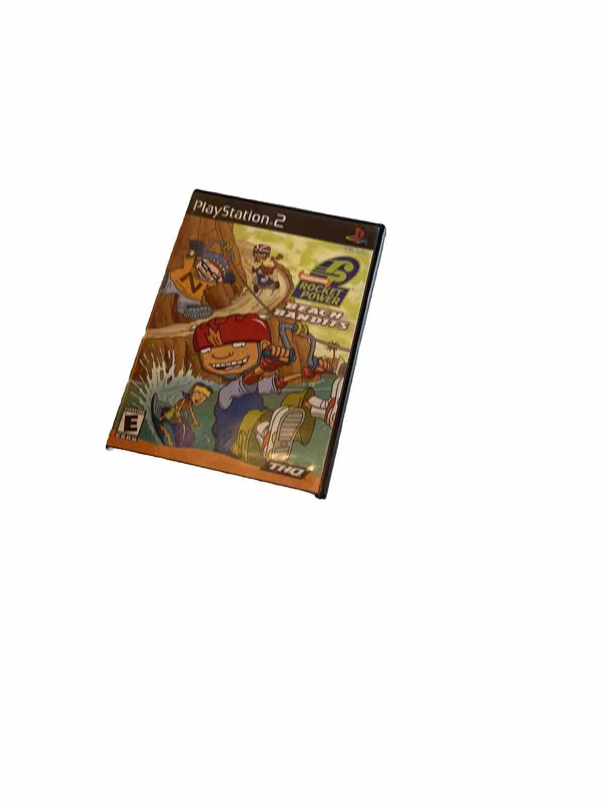 Rocket Power Beach Bandits game PS2 No Manual