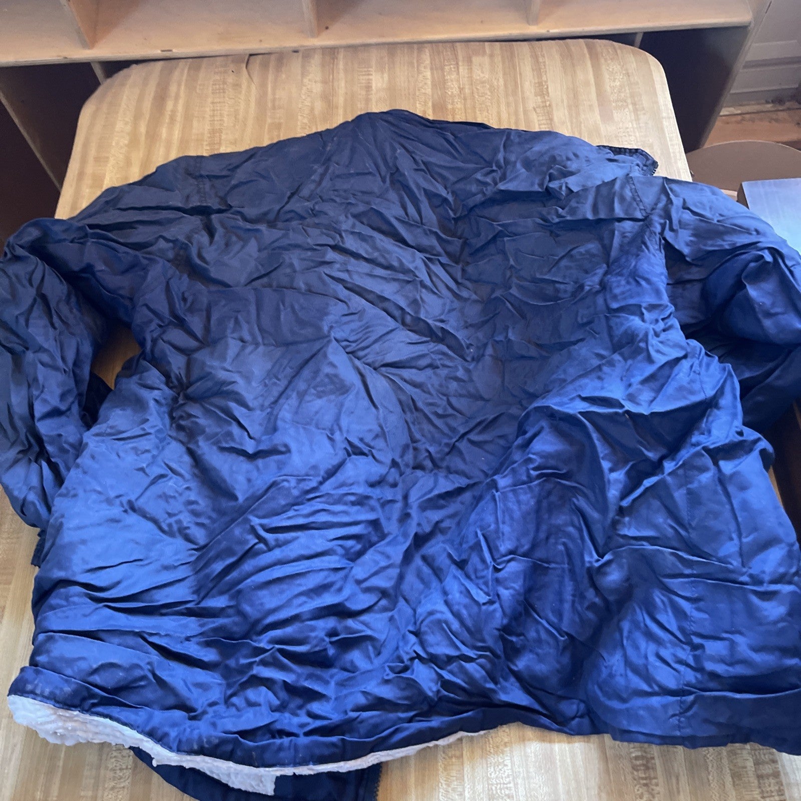 Vintage Nice On Sports Sherpa Lined Dallas Cowboys Jacket 