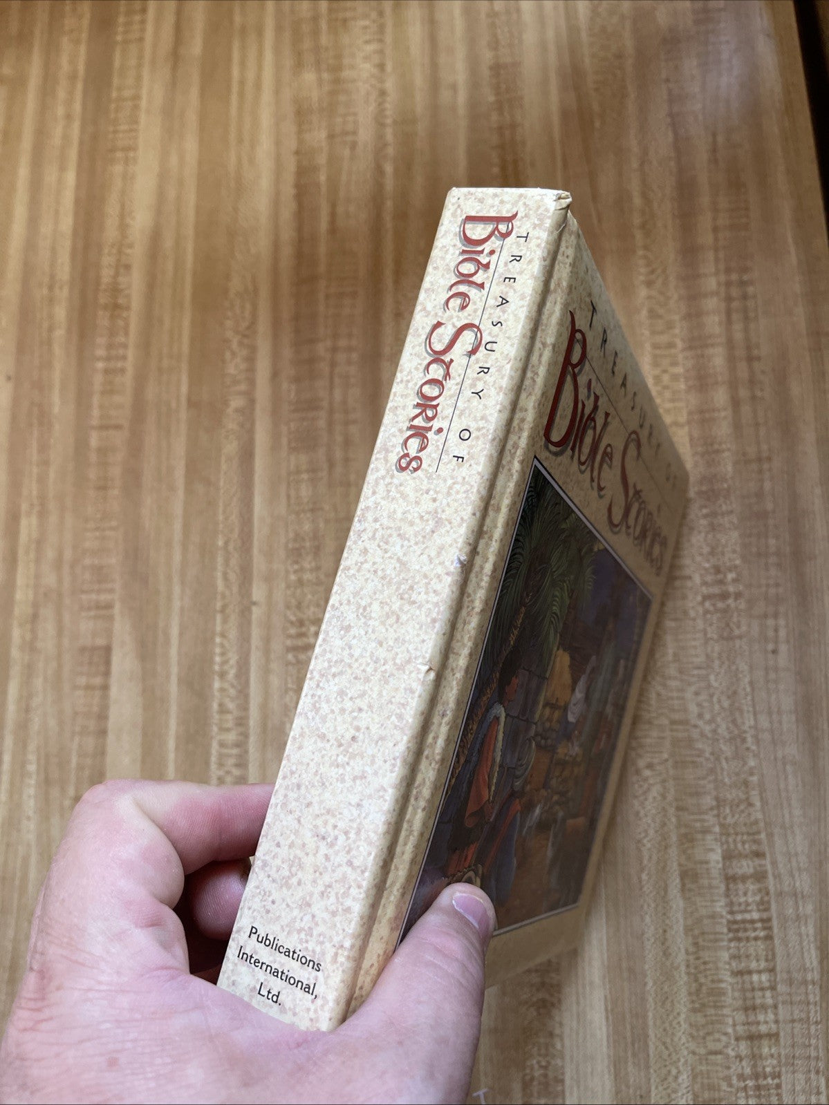 Treasury Of Bible Stories 1995, HC gilt edges