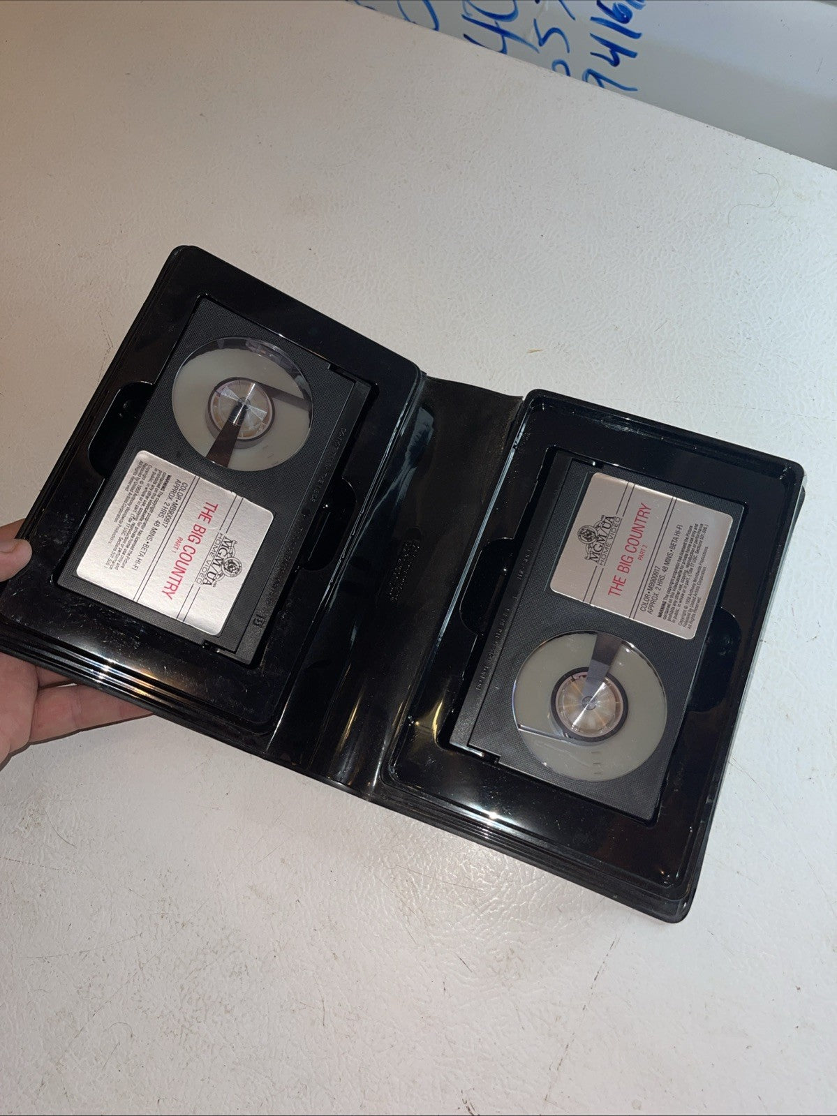 The Big Country Thick Clamshell 2 VHS Set