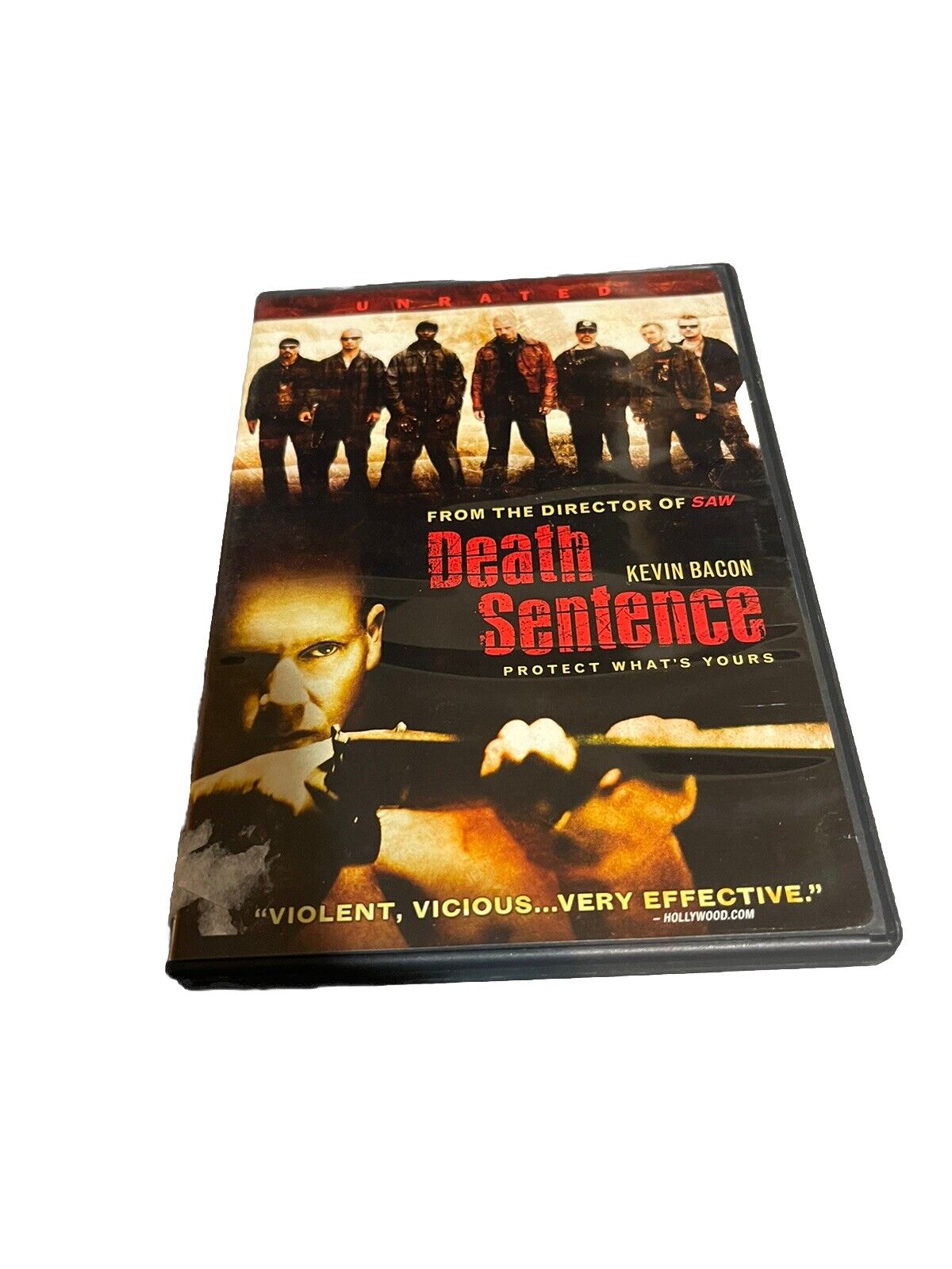 Death Sentence (DVD, 2009, Rated  Unrated Footage)