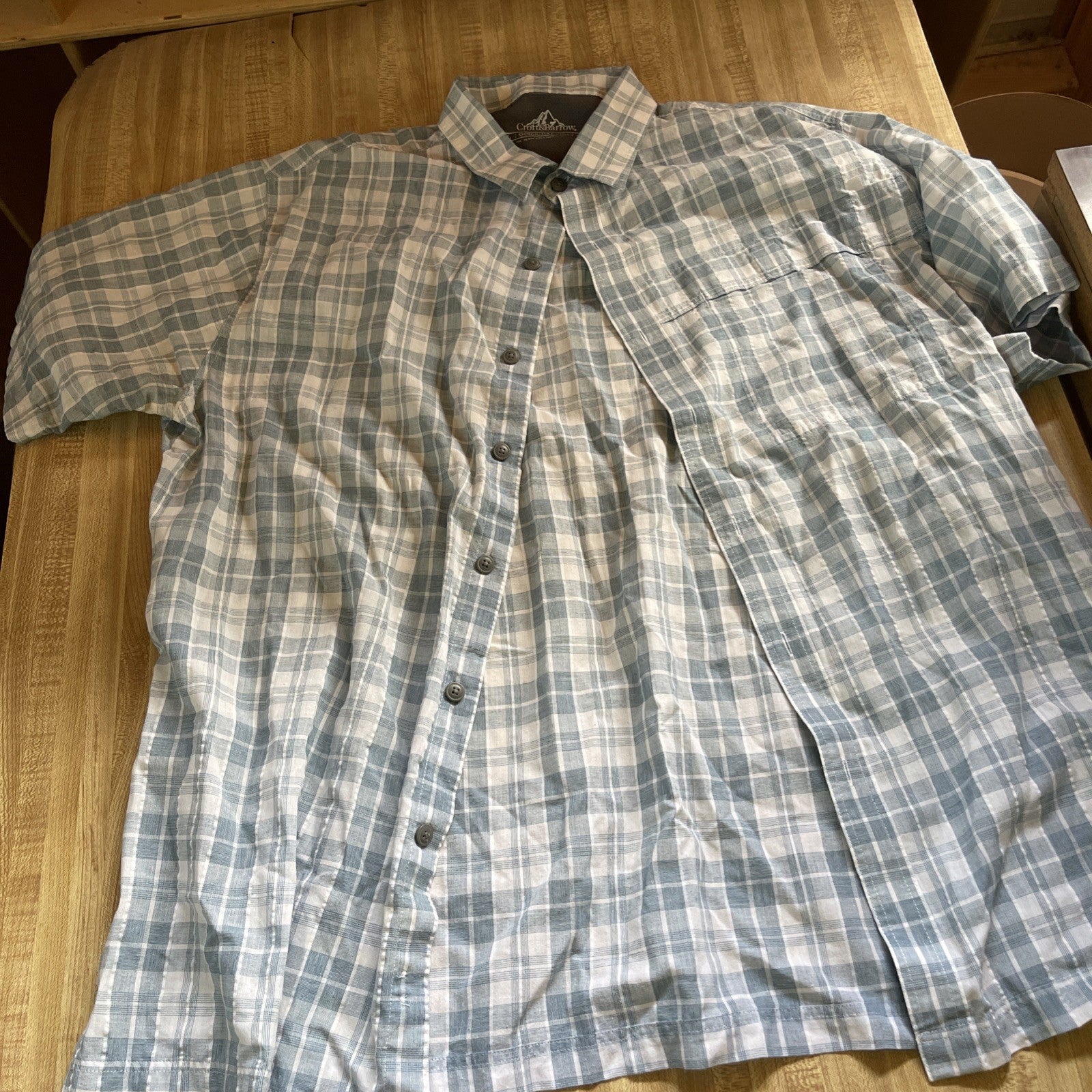 croft barrow quick dry shirt large