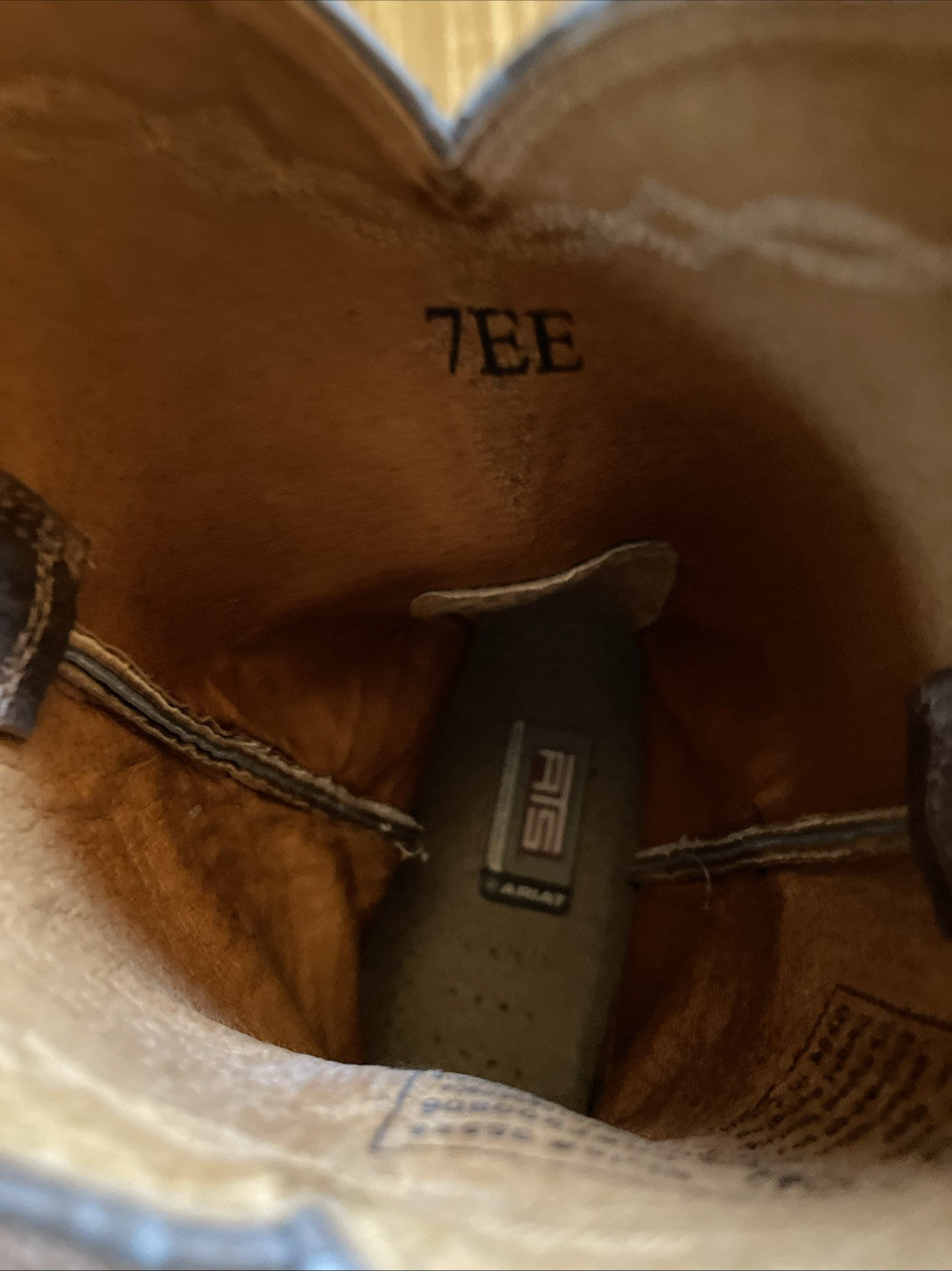 ariat ats cowboy boots 7 EE