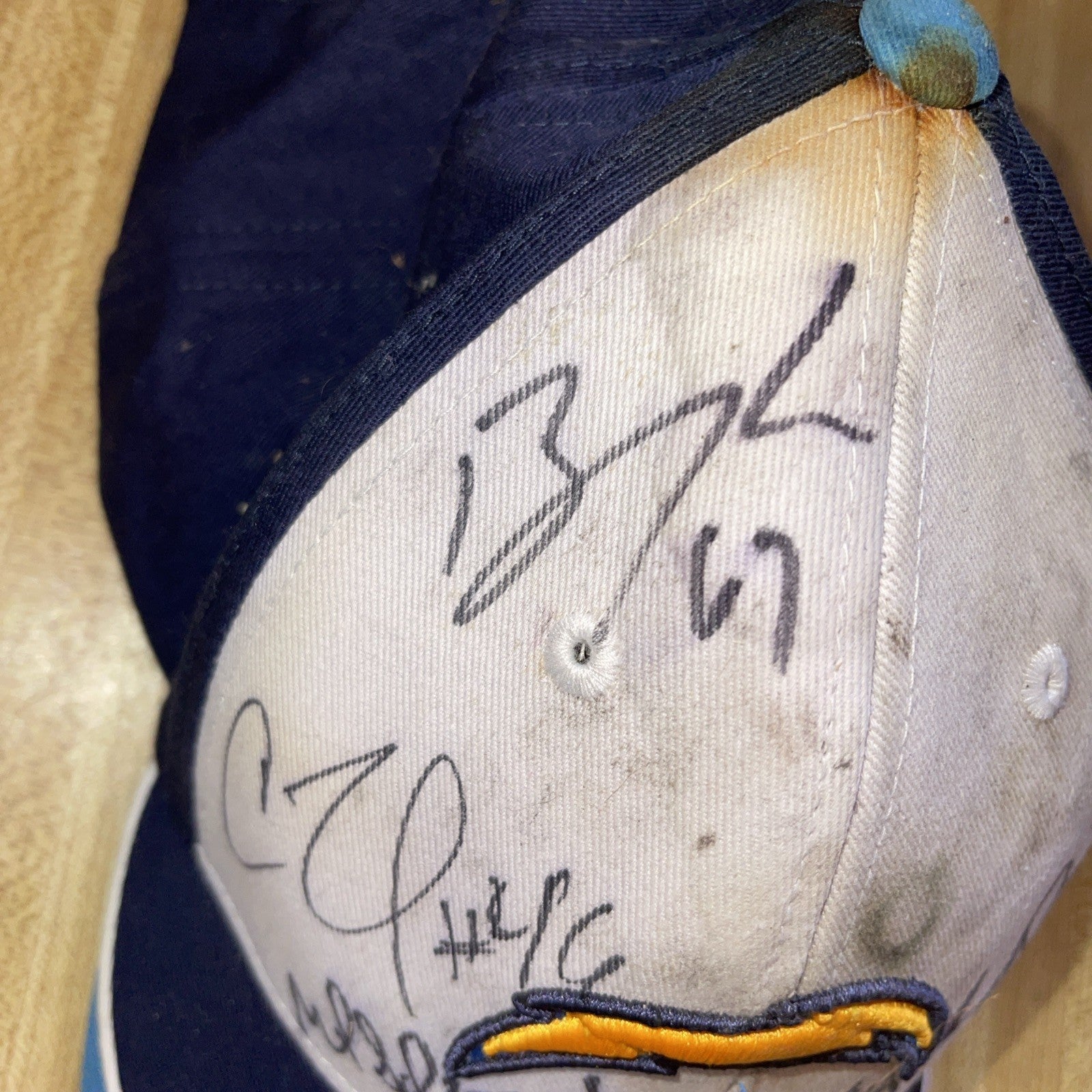 Autographed Chargers Cap