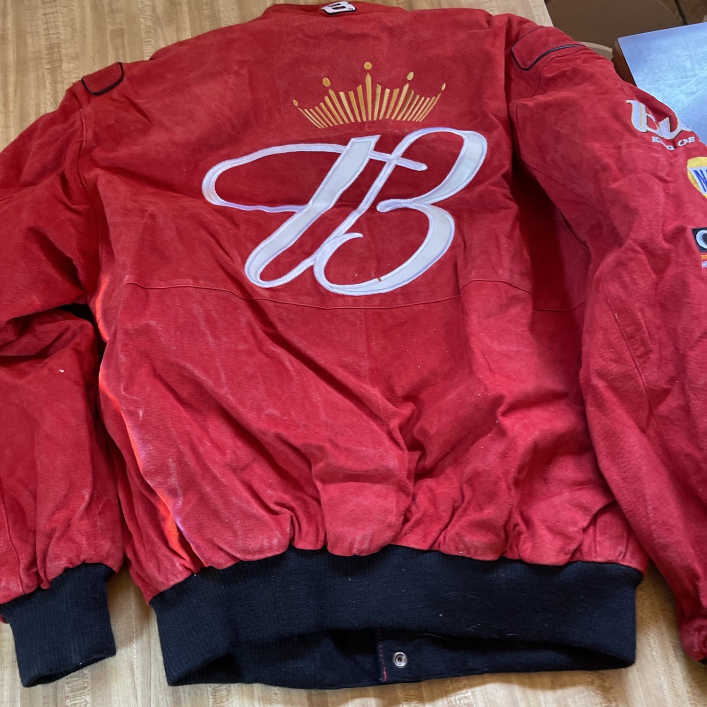 Chase Authentics JH Design Budweiser King Of Beers Jacket Medium 