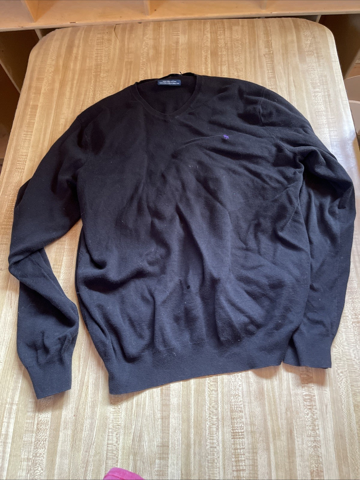 polo ralph lauren pima cotton sweater Large 