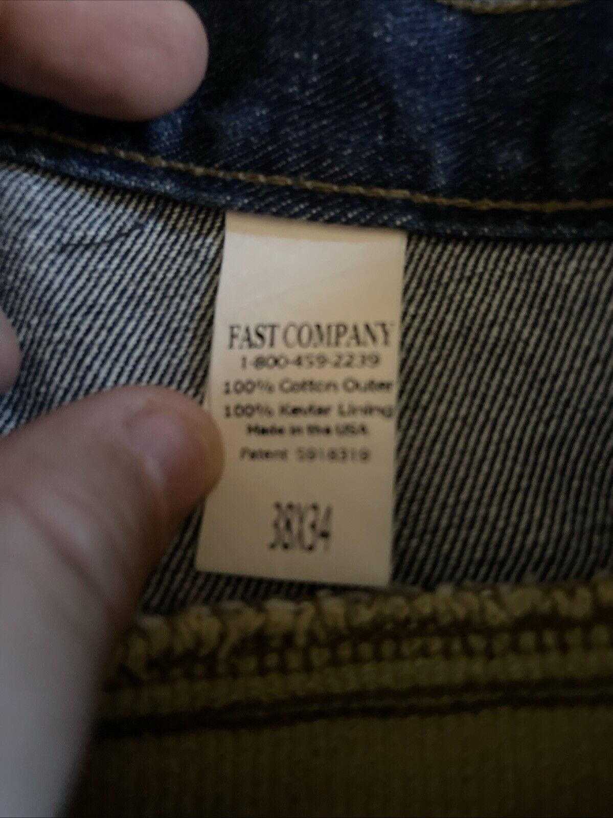 Draggin Jeans Kevlar Lined Double Knee 38x34