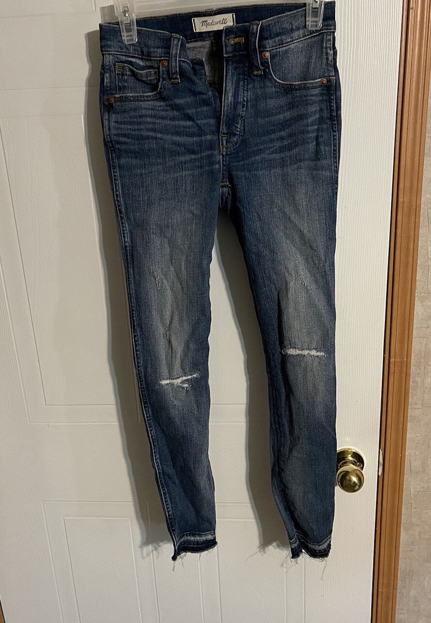 Madewell High Rise Skinny Jeans 24