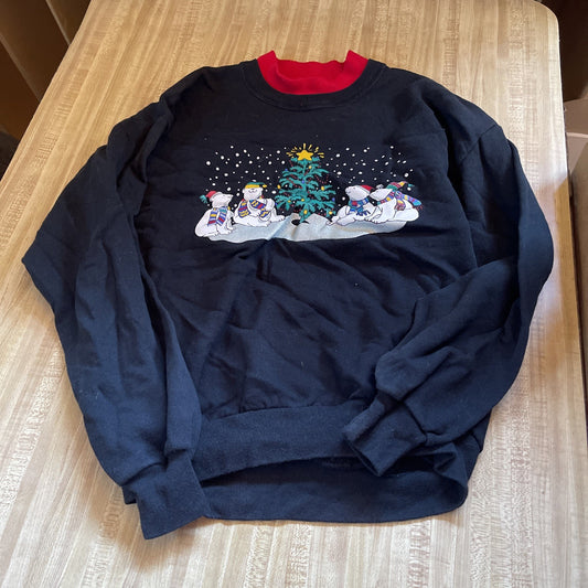 vintage gopher sport sweatshirt Made In USA Large 