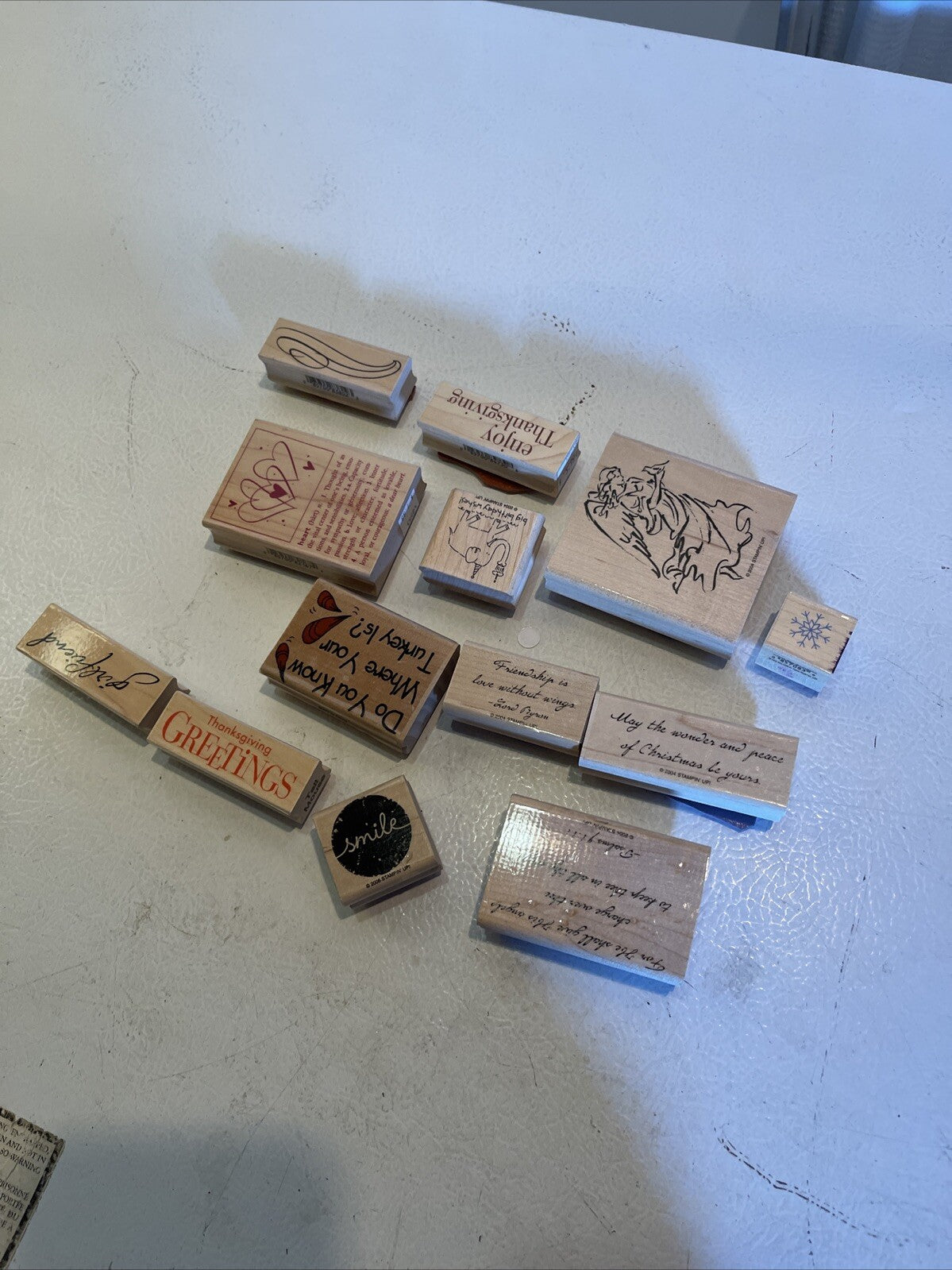 huge rubber stamp Collection lot