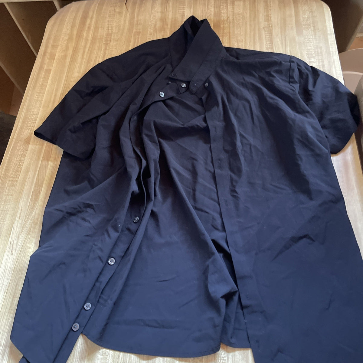 mizzen main short sleeve button up XXL 