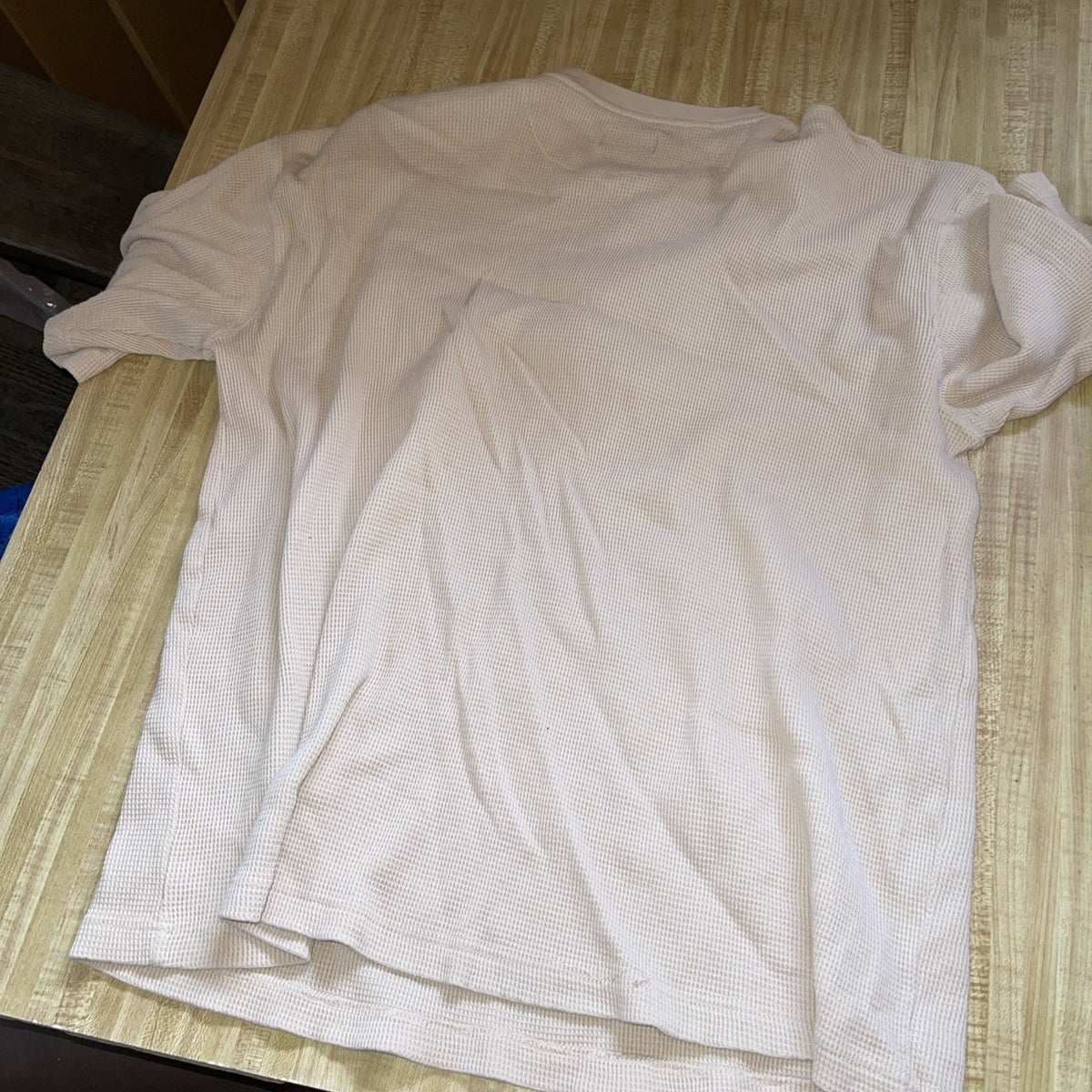 PJ Mark Short Sleeve Waffle Knit Henley XXL 