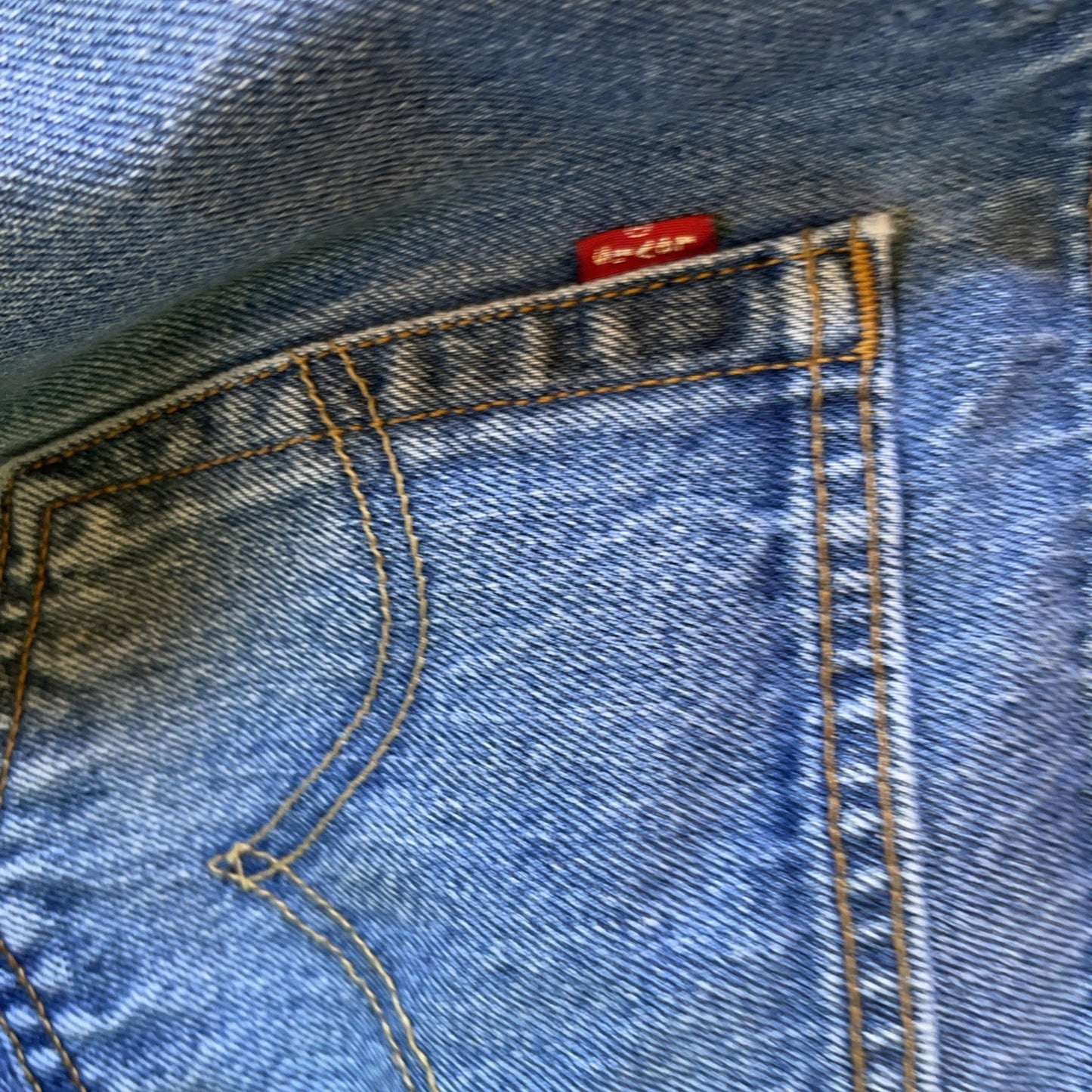 Vintage Levi’s 501XX Tag Says 38/38 But They Measure 32/35 Made In Mexico
