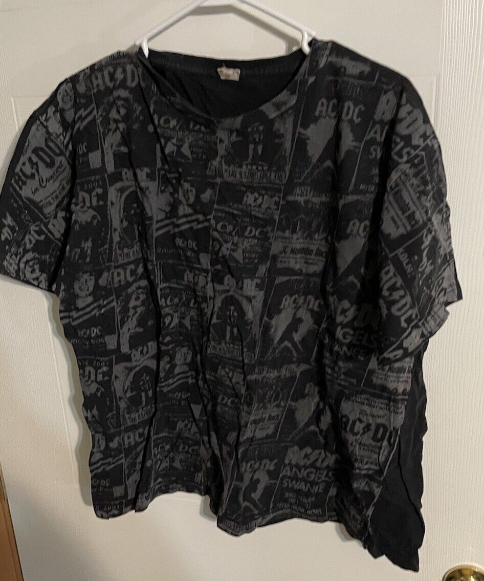 Vintage AC/DC T Shirt Large 