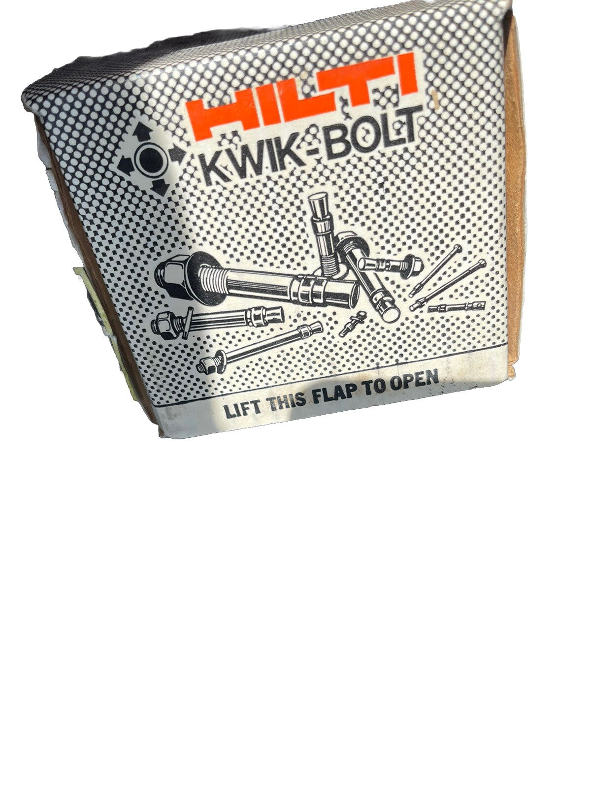 Hilti Kwik Bolt Concrete Anchors Box Of 100
