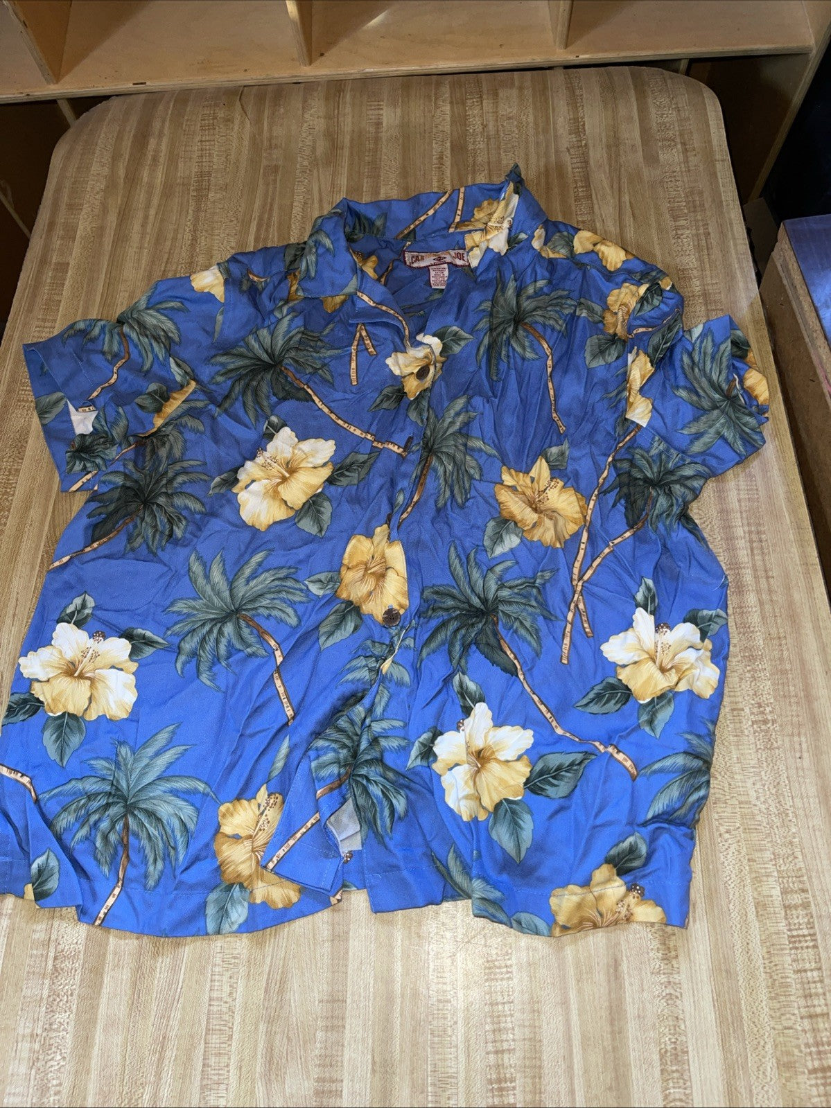 caribbean joe hawaiian shirt 2X