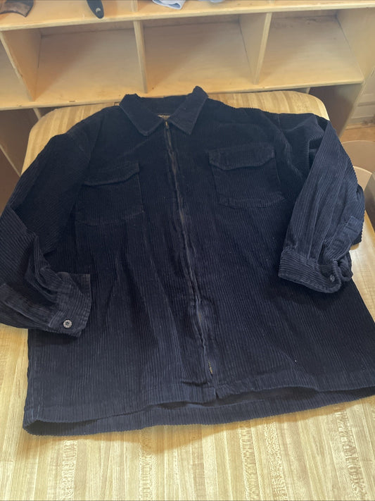 Vintage Point Zero Manufacturing Corduroy Jacket Large 