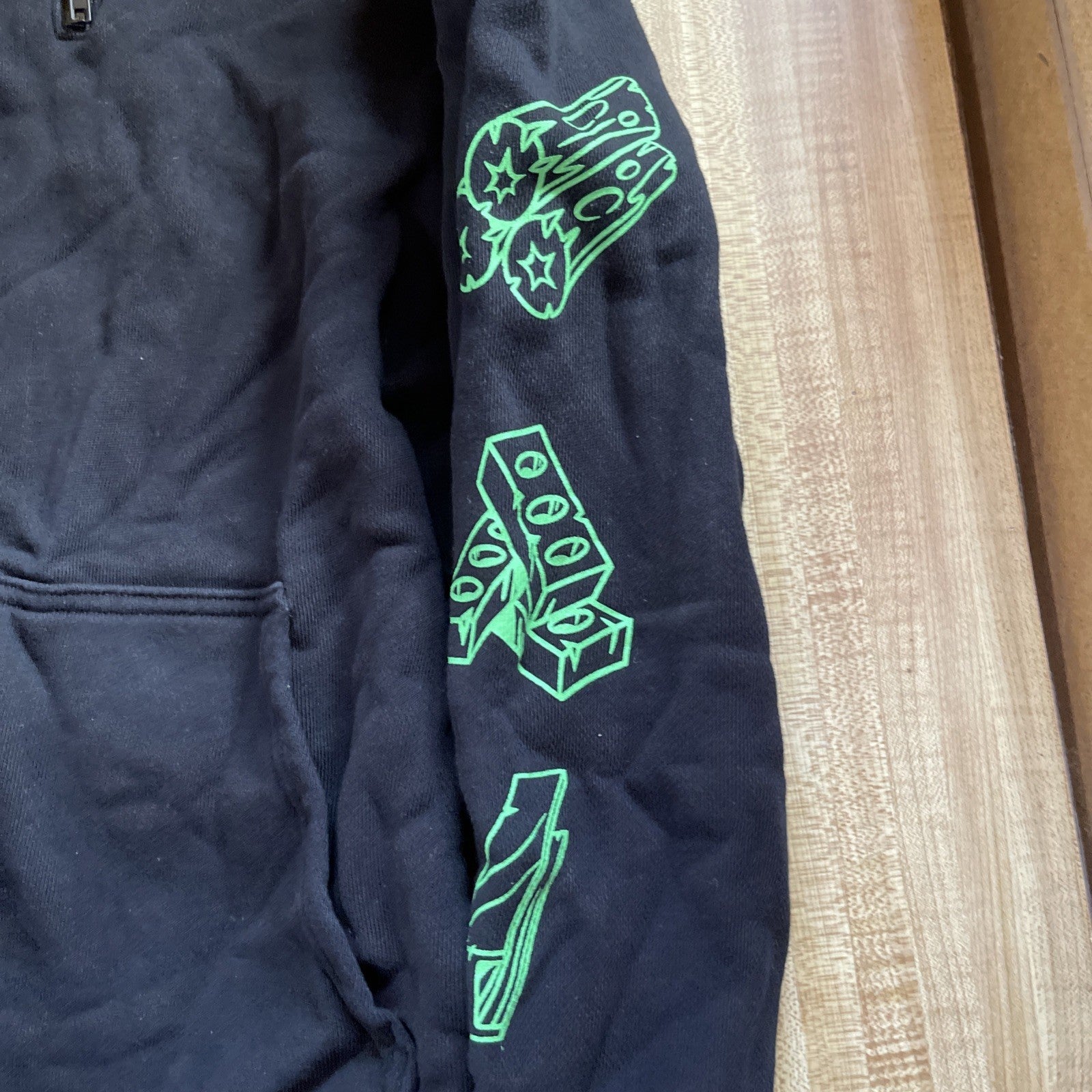 H&M Fortnite Hoodie Quarter Zip Large 