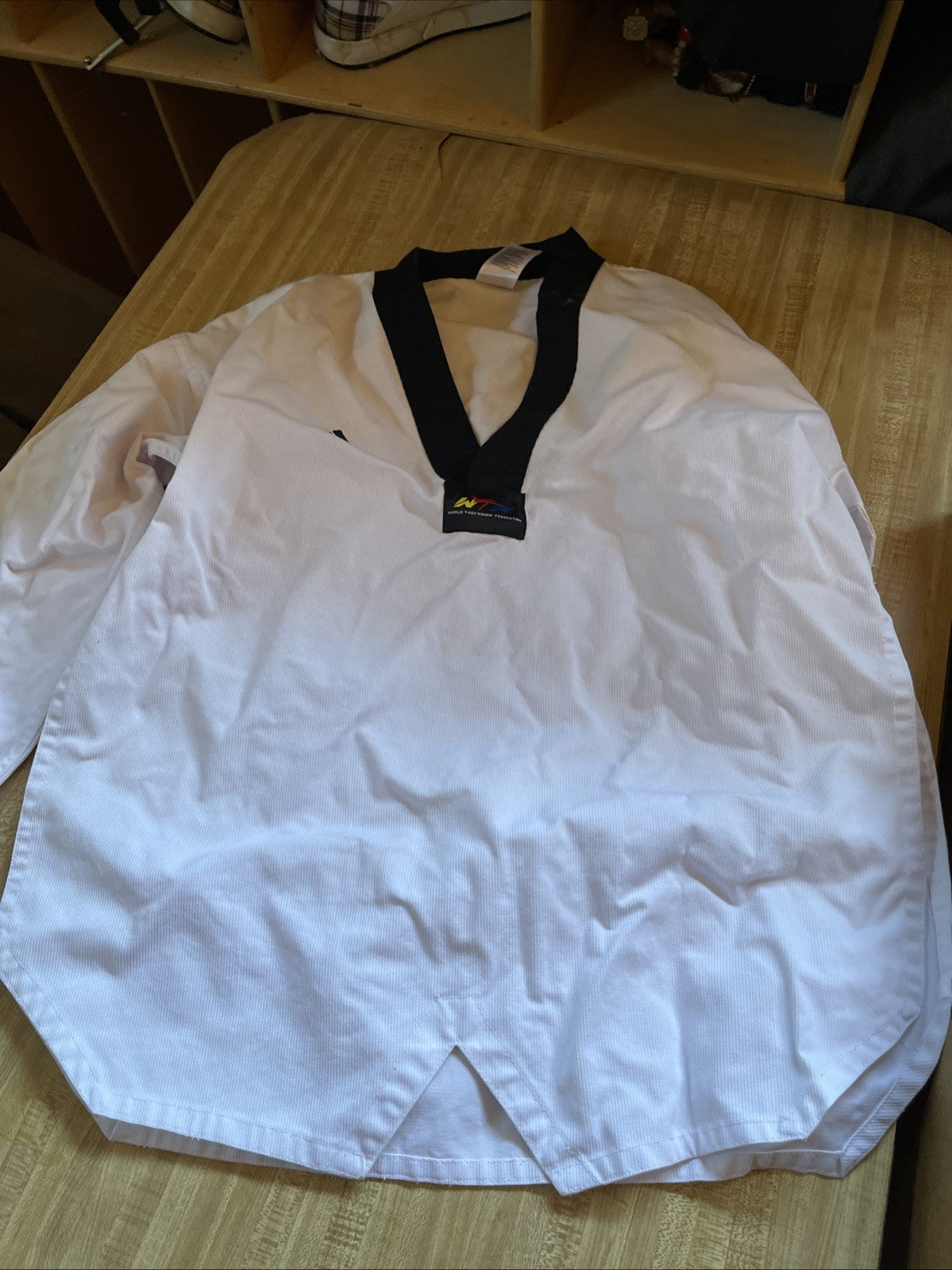 Adidas World Taekwondo Federation Shirt Large 