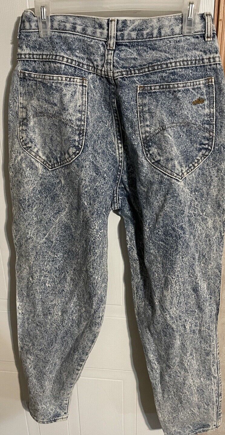 Vintage Chic Mom Jeans Acid Wash 14