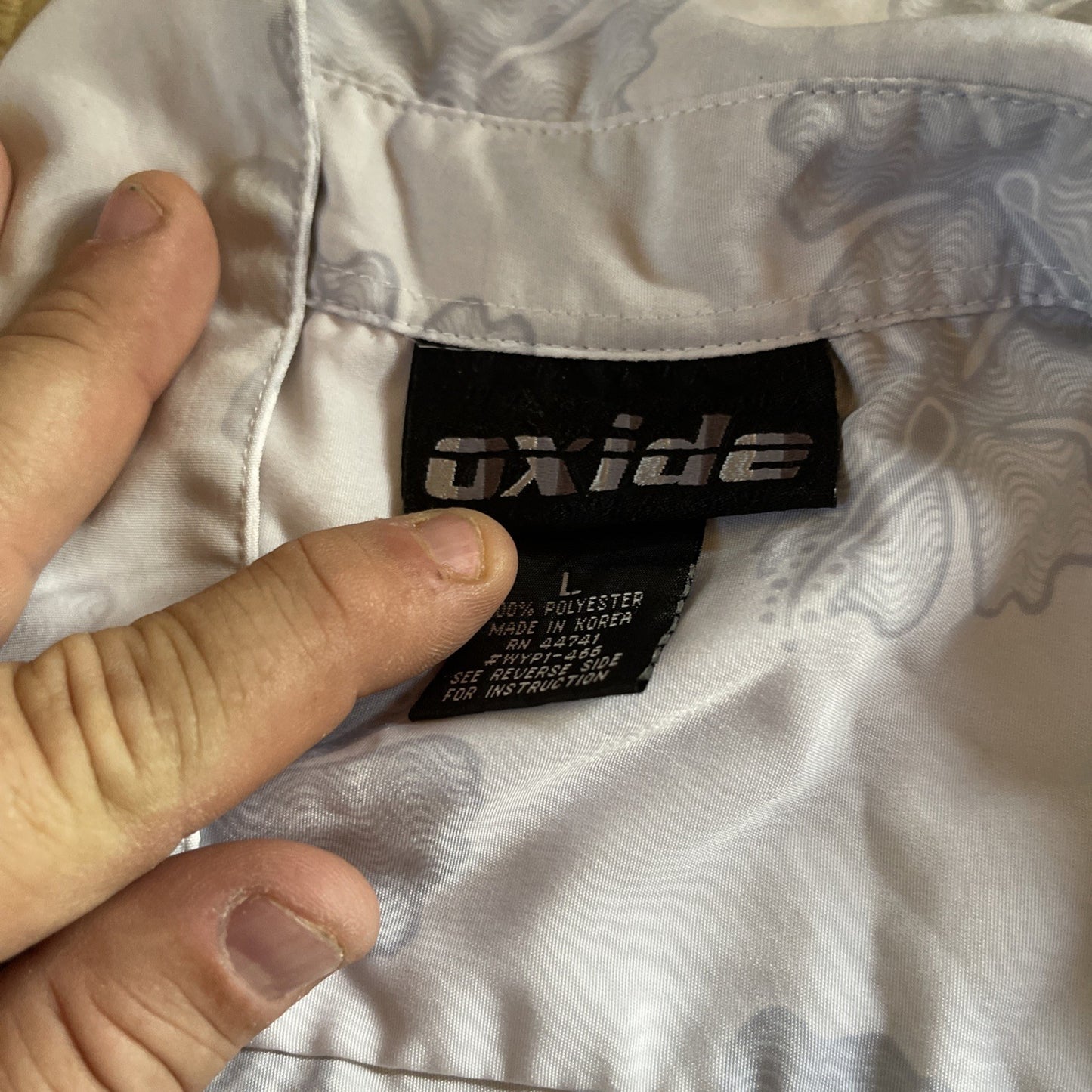 Vintage Oxide Hawaiian Shirt Large 