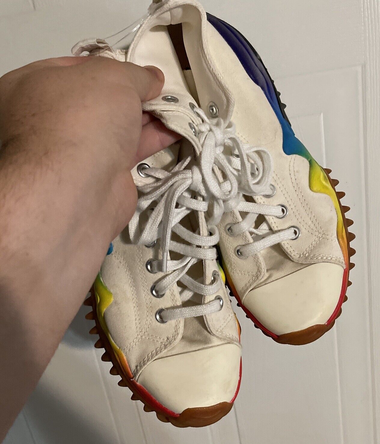 Converse Run Star Motion Platform Pride Men’s 7.5 Women’s 9