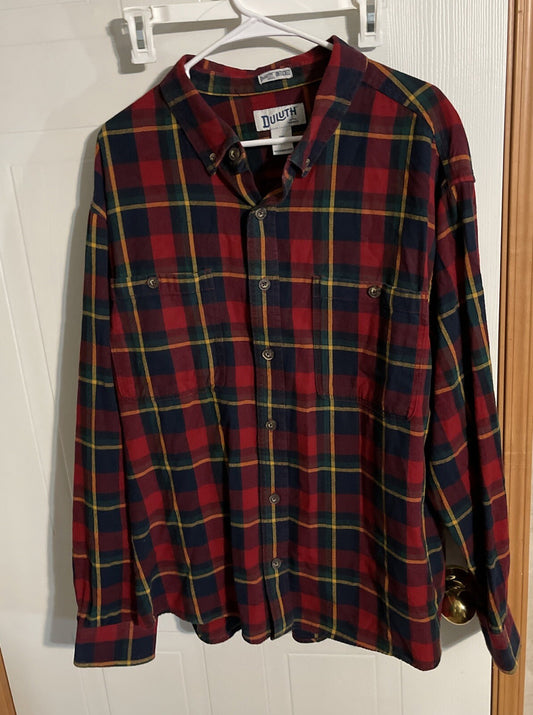 Duluth Untucked Flannel 2XL