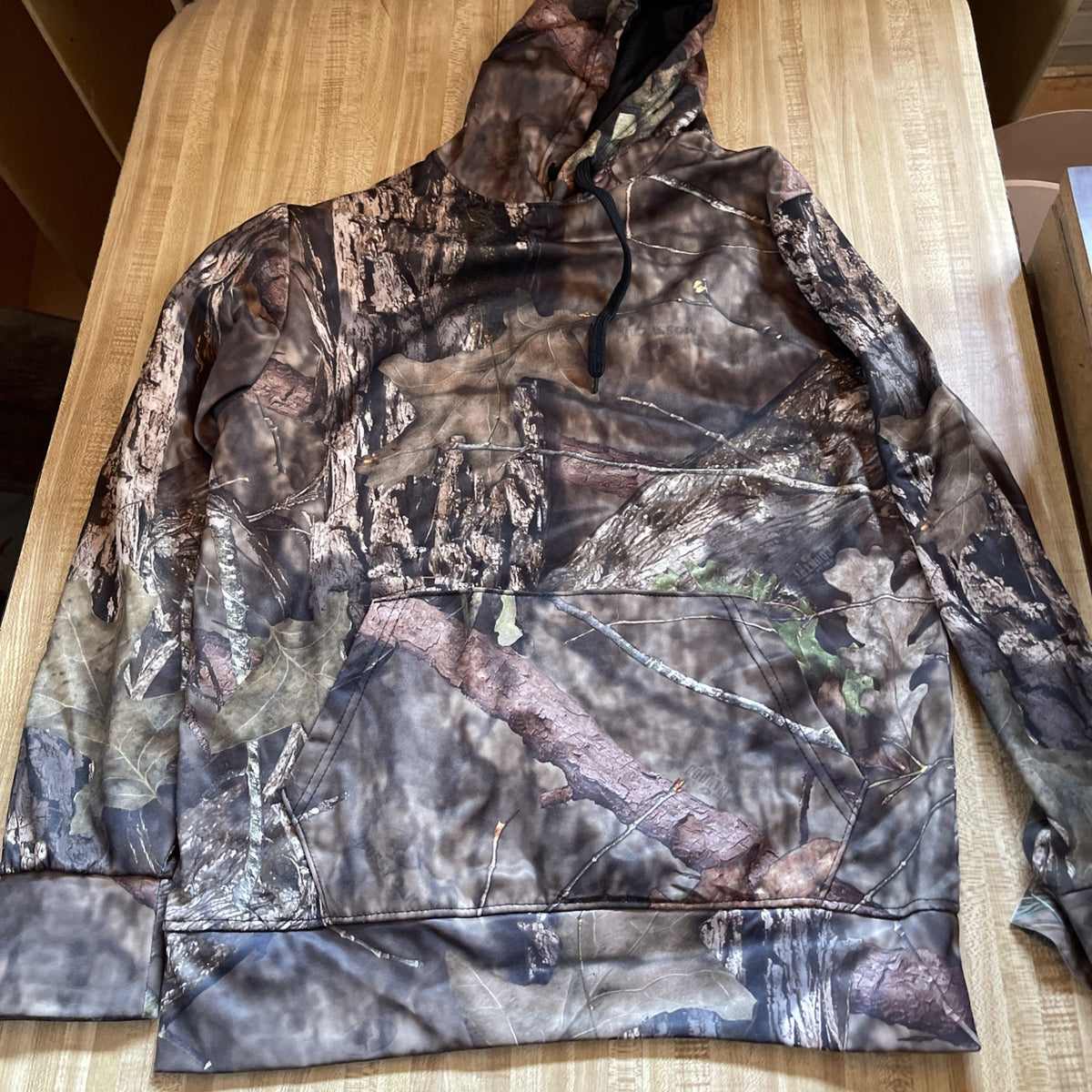 Mossy Oak Woodland Camo Hoodie Medium 
