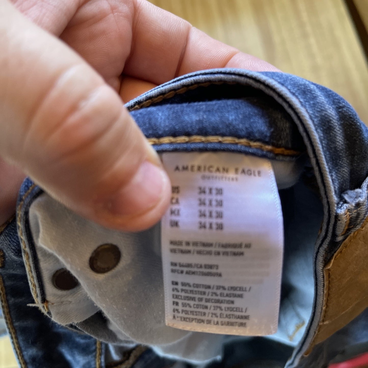 American Eagle Airflex Original Bootcut Jeans 34/30