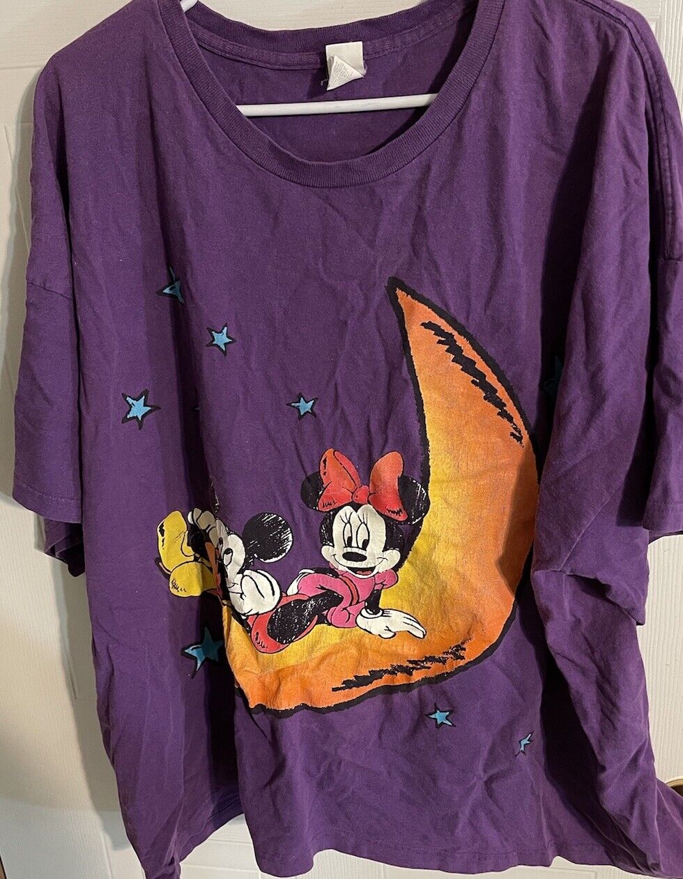 Vintage Made In USA Mickey Unlimited T Shirt 3XL 