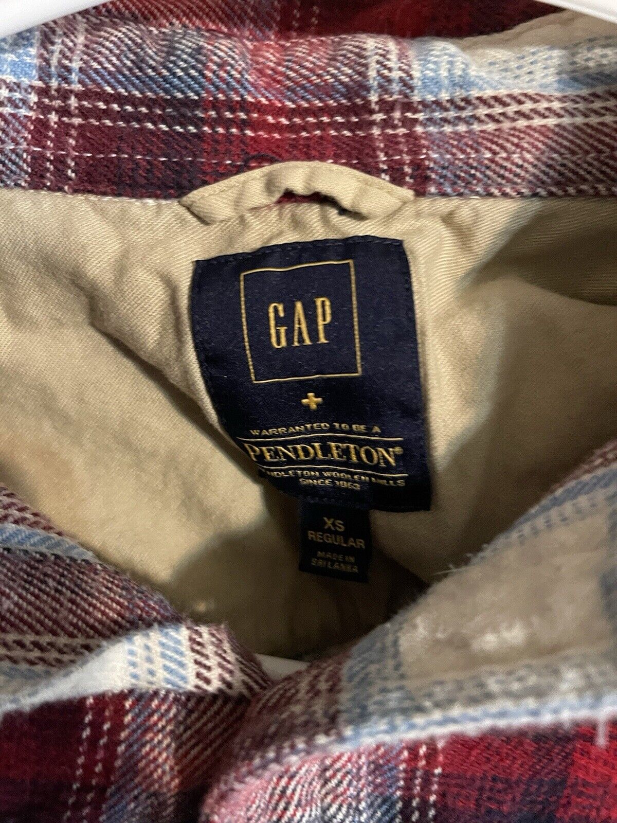 Gap+Pendleton Collab Flannel XS