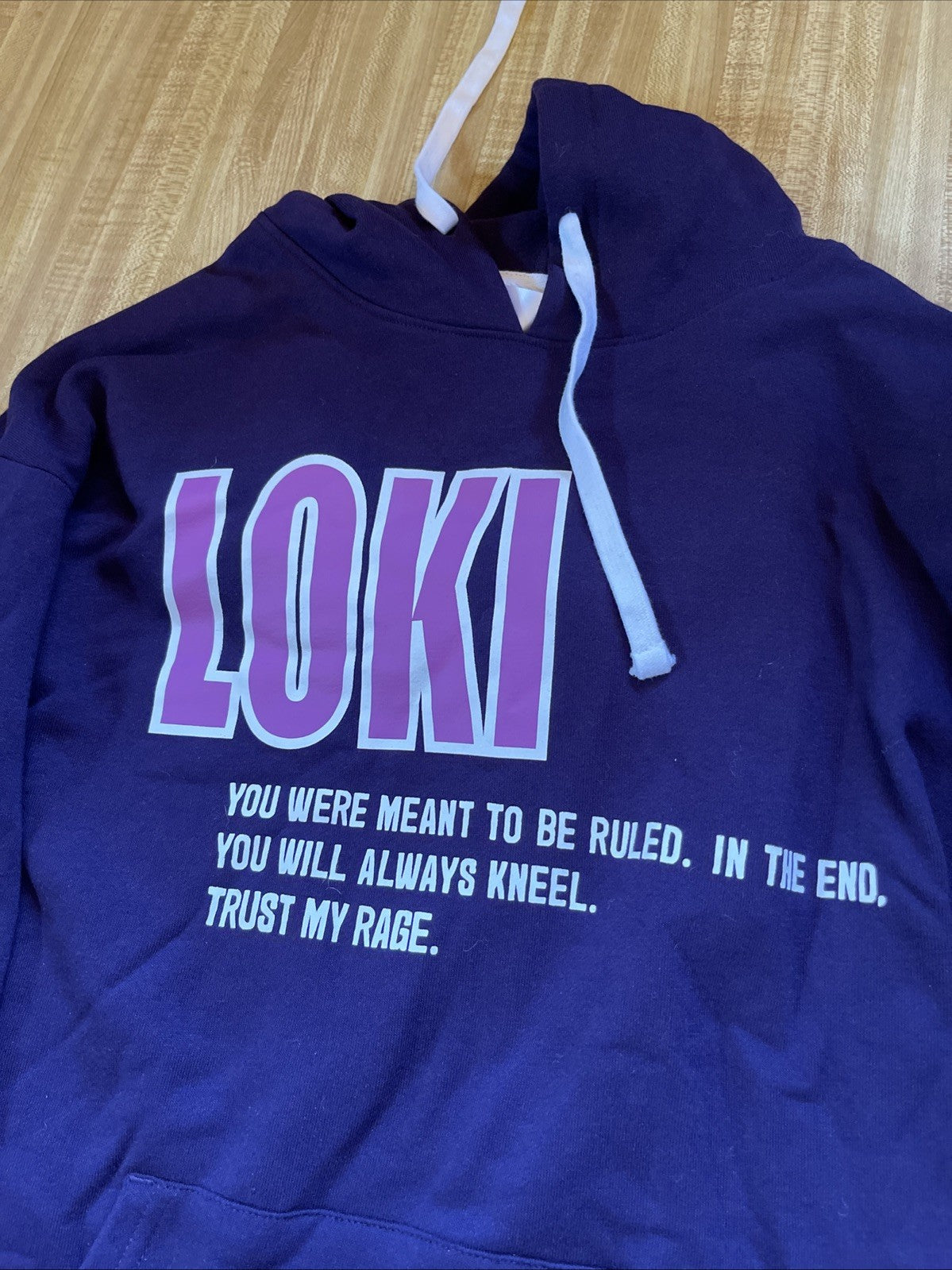 Marvel X Loki Hoodie Medium 