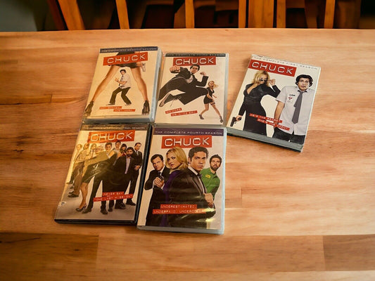 Chuck Complete Series DVD Lot