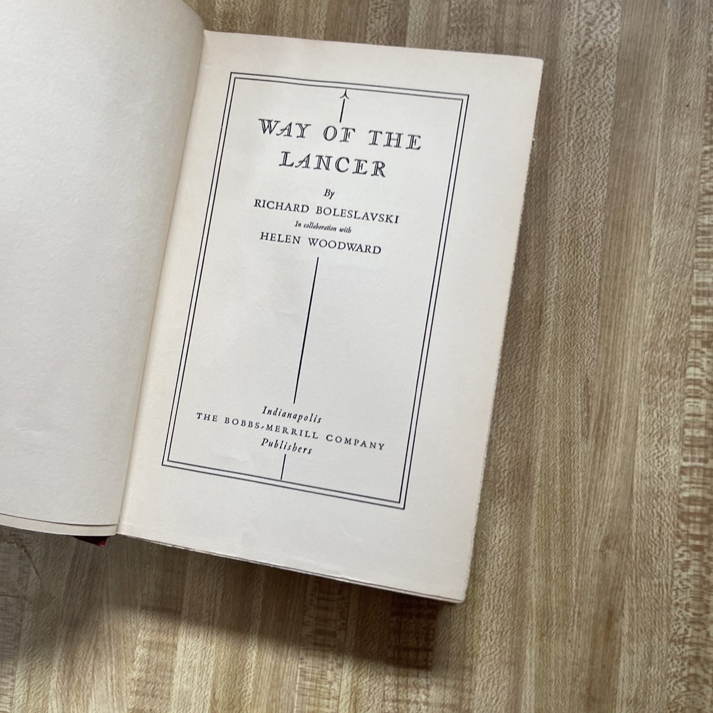 Way Of The Lancer Hardcover 