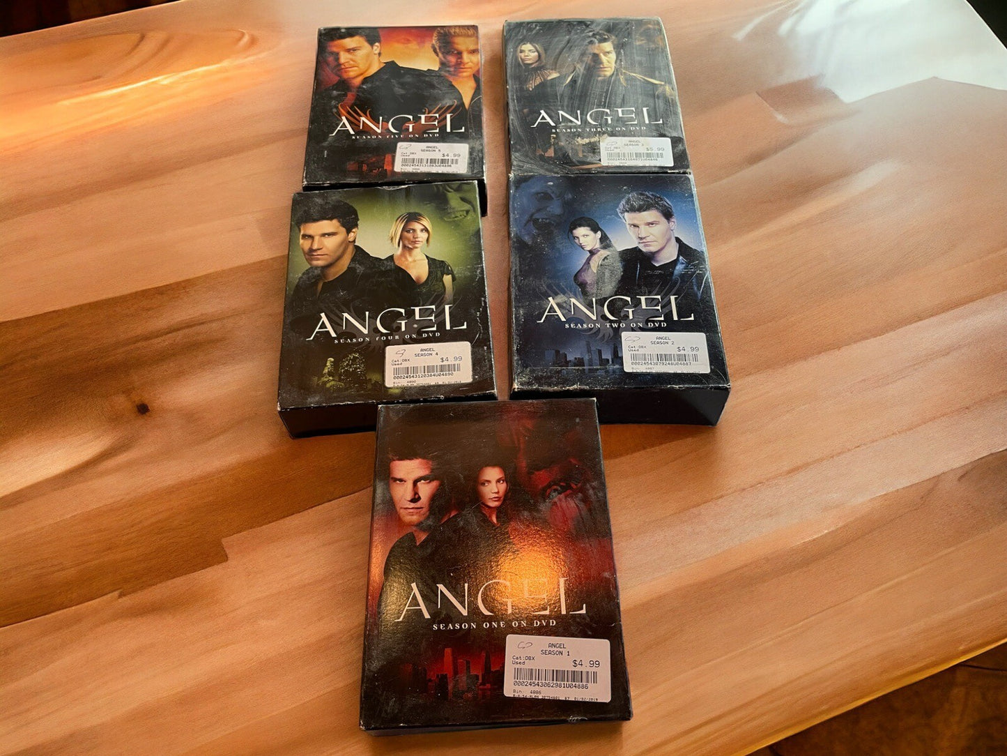 Angel Complete Series DVD Lot