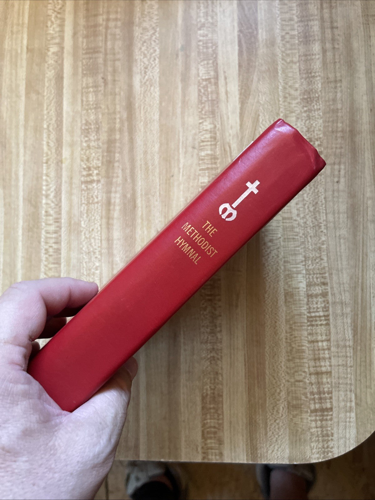 Vintage 1964 1966 The Methodist Hymnal Red Hardcover in Good Condition