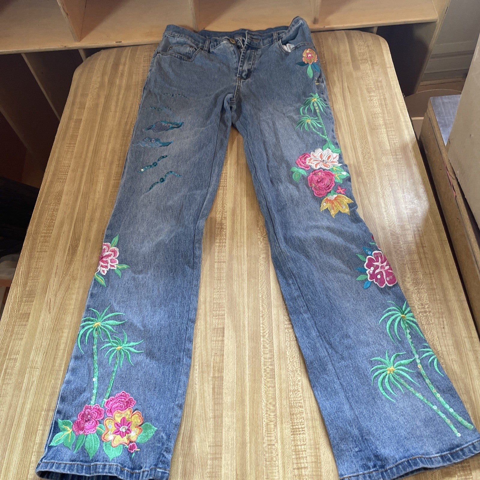 DG2 Embroidered Jeans 6