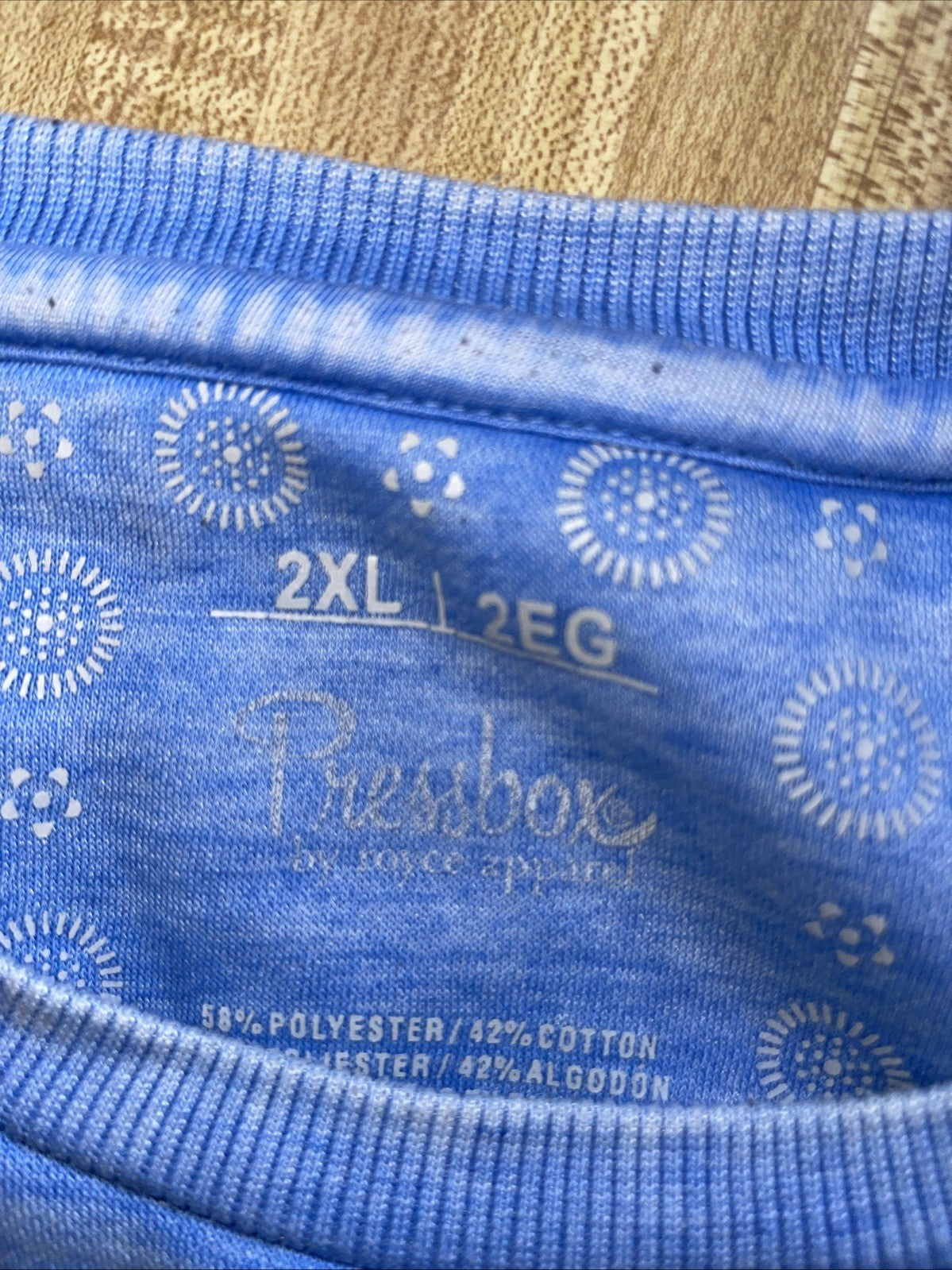 Pressbox NC Tar Heels Sweatshirt 2XL 