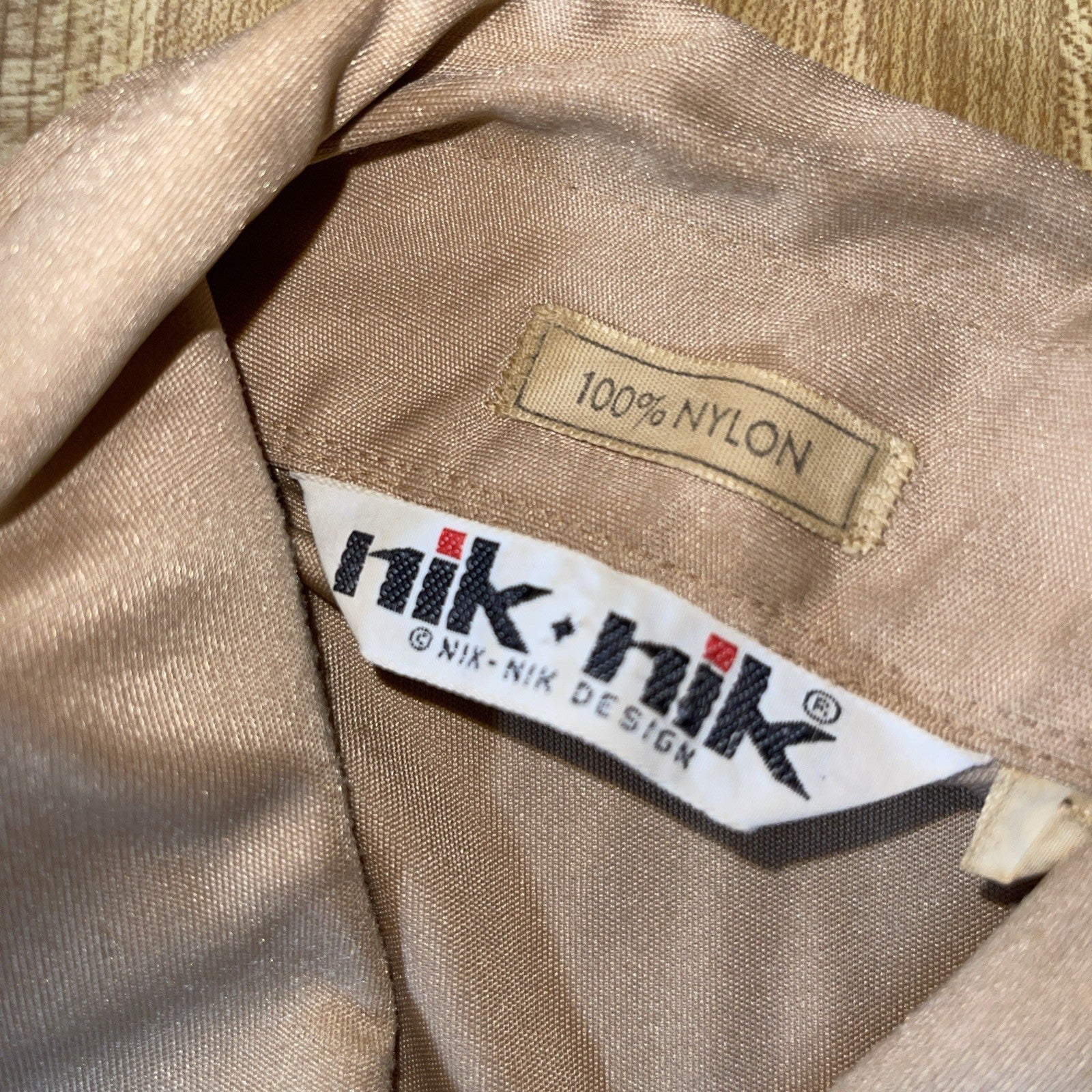 Vintage Nik Nik Button Up Large 