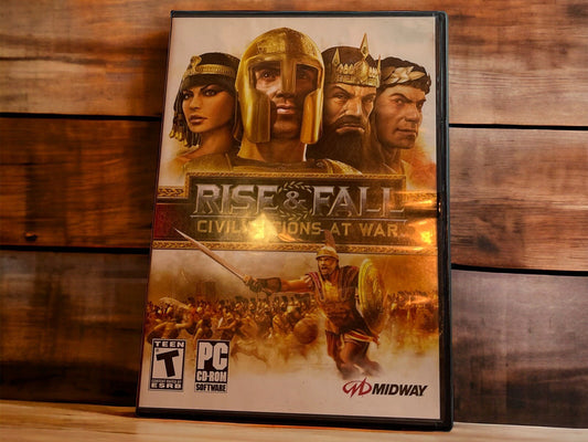 Rise & Fall: Civilizations At War PC CD-ROM  No Manual