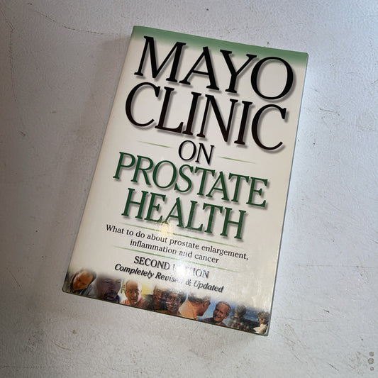 Book Mayo Clinic On Prostate Health Paperback Second Edition