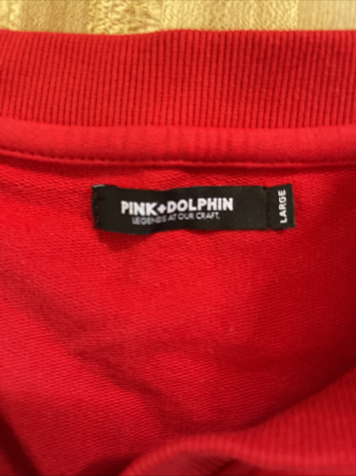 Pink Dolphin T Shirt Large 
