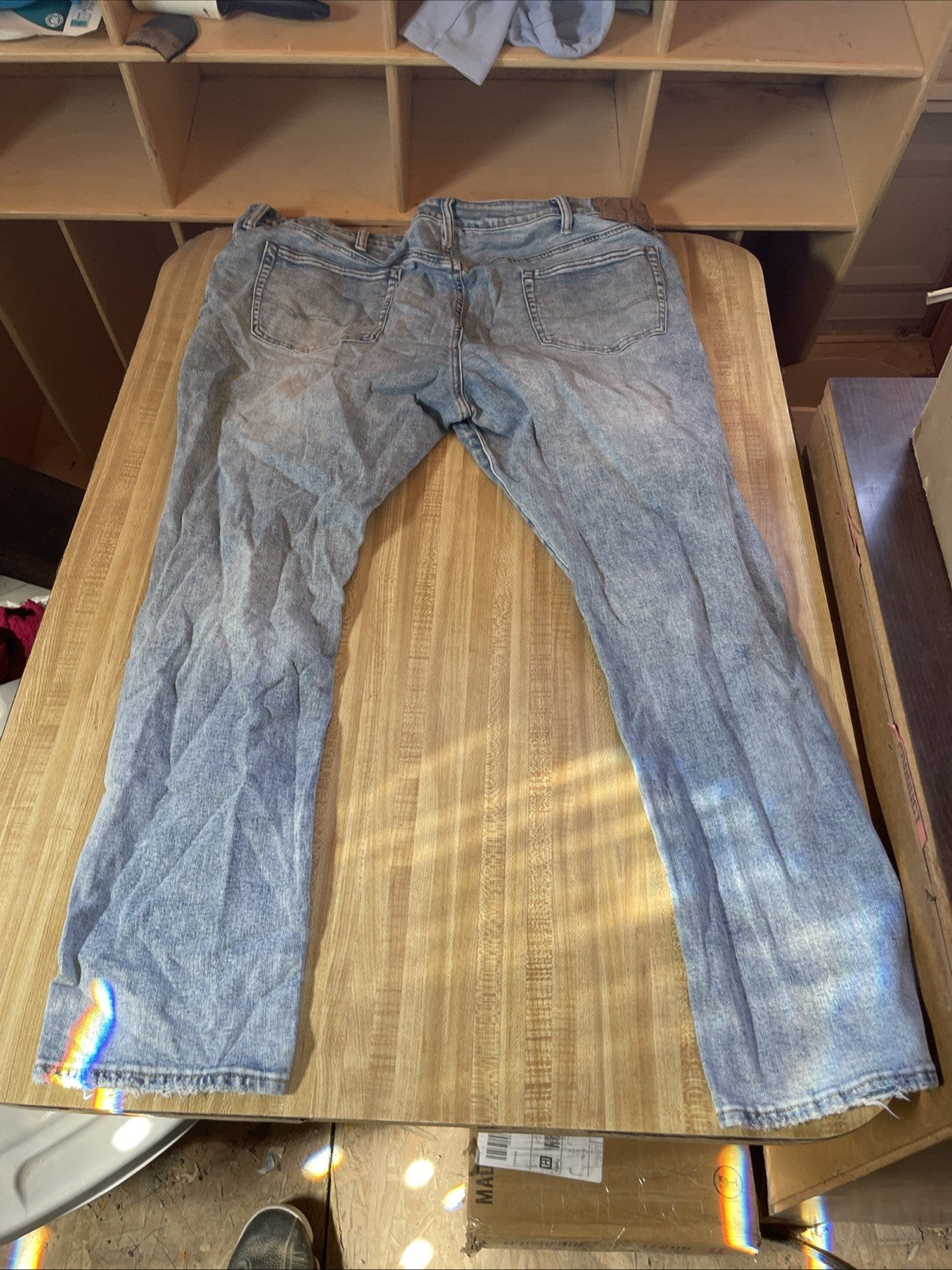 american eagle airflex jeans 44/32 Distressed