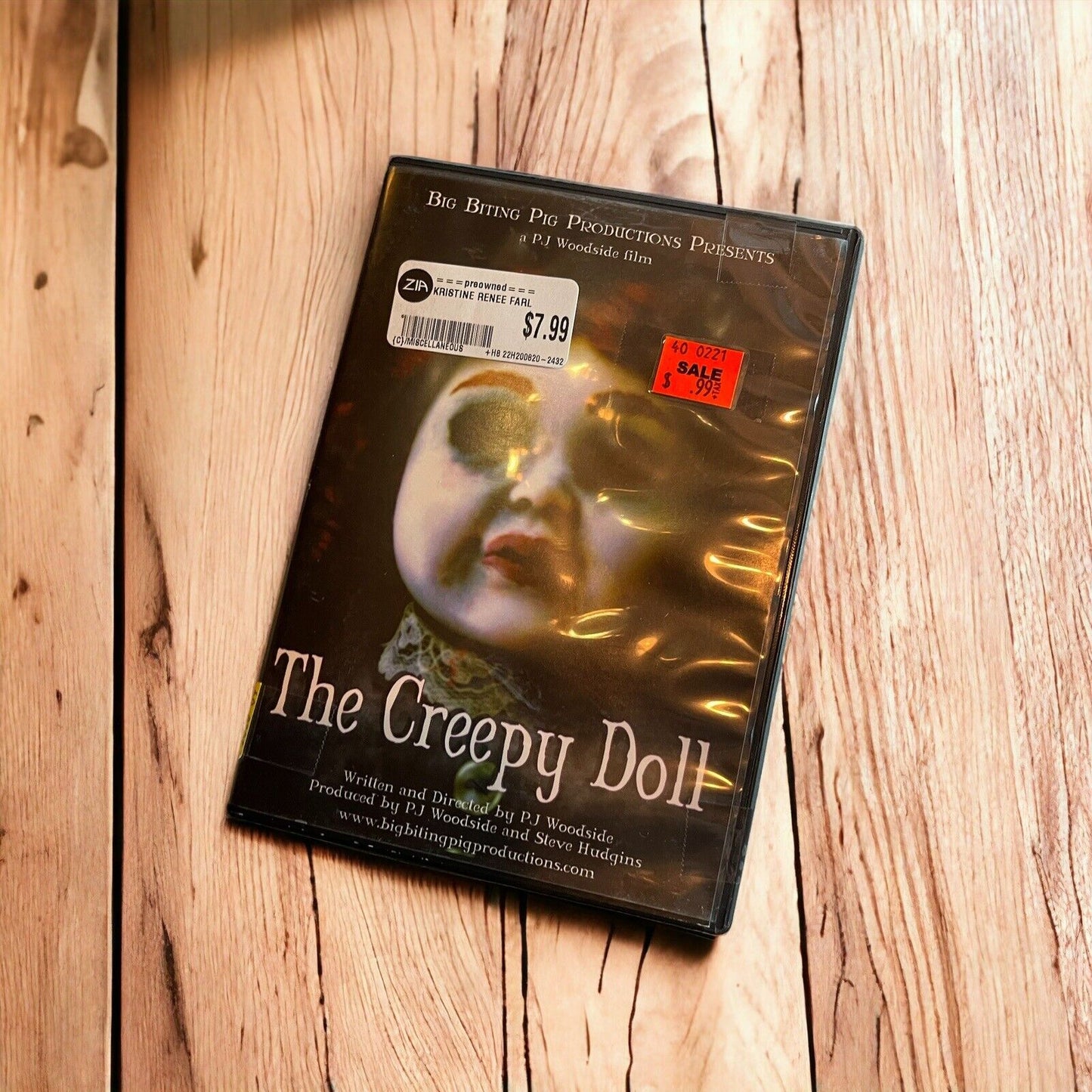 The Creepy Doll Dvd Extremely Rare HTF OOP