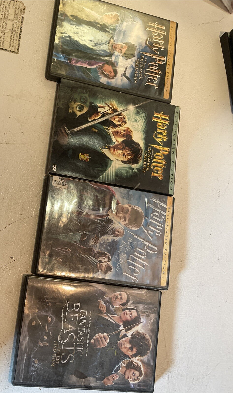 Harry Potter DVD Lot